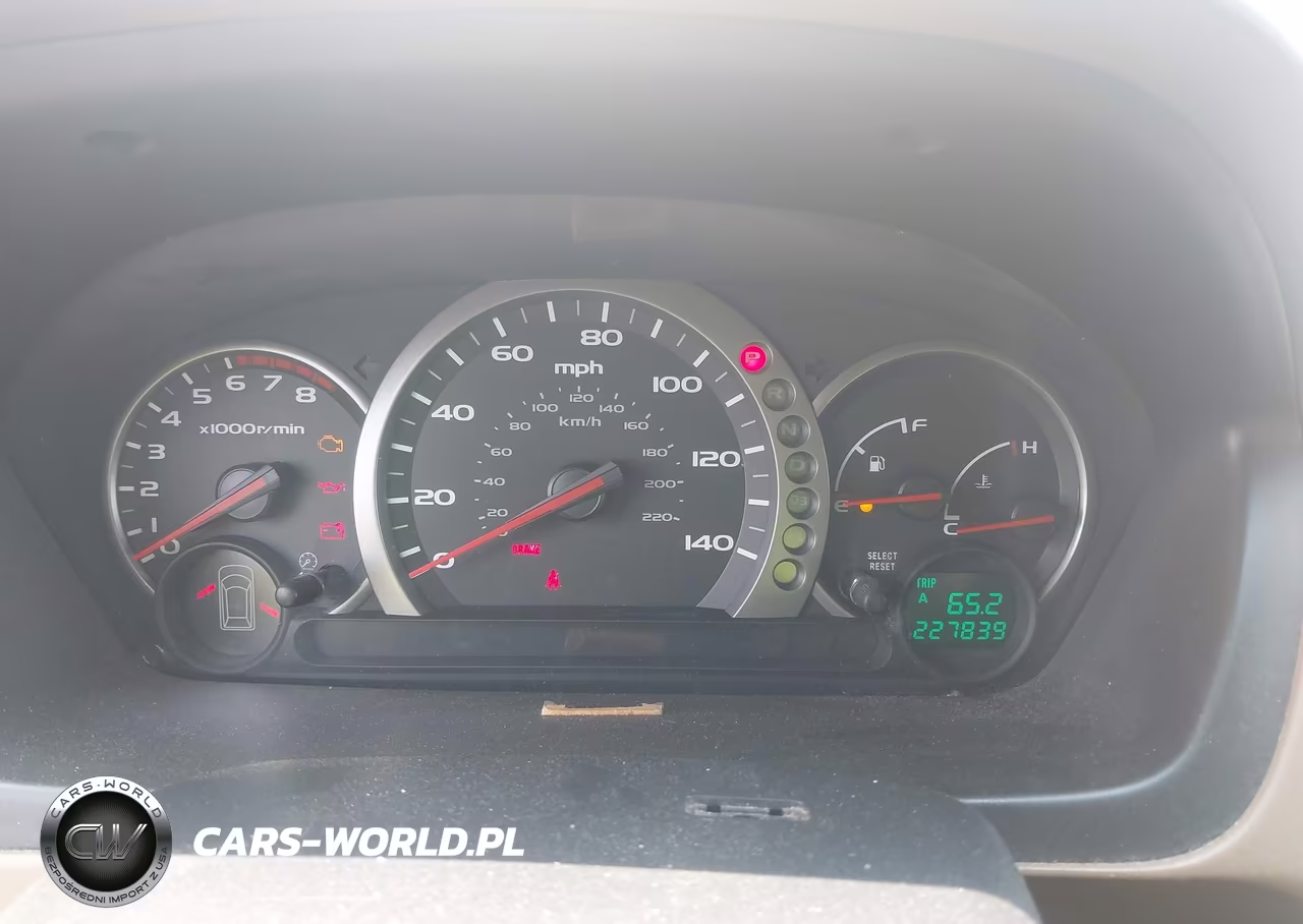 2004 Honda Pilot Ex-L VIN:2HKYF18744H527055 - 7