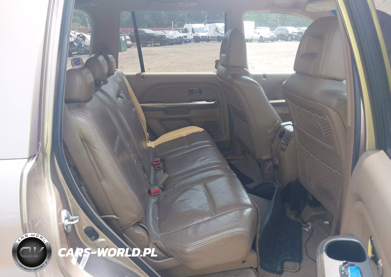 2004 Honda Pilot Ex-L VIN:2HKYF18744H527055 - 8