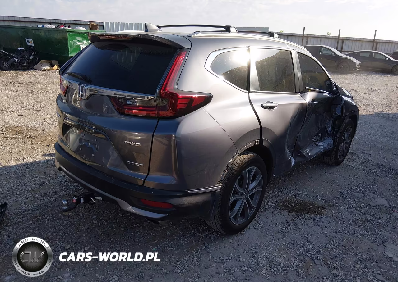 2021 Honda Cr-V Awd Touring VIN:5J6RW2H98ML019222 - 4