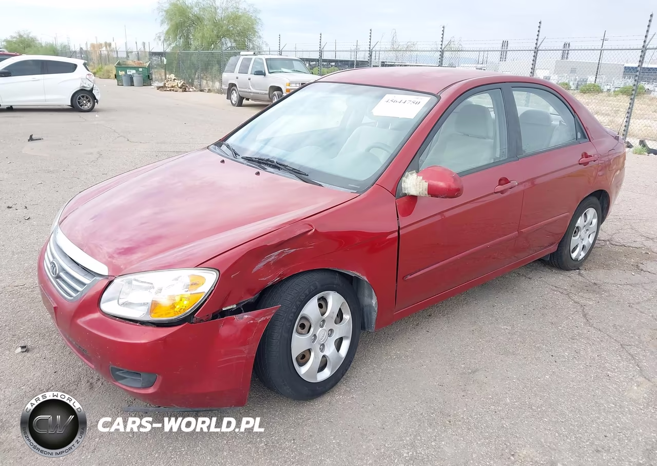 2009 Kia Spectra Ex VIN:KNAFE222195641998 - 2