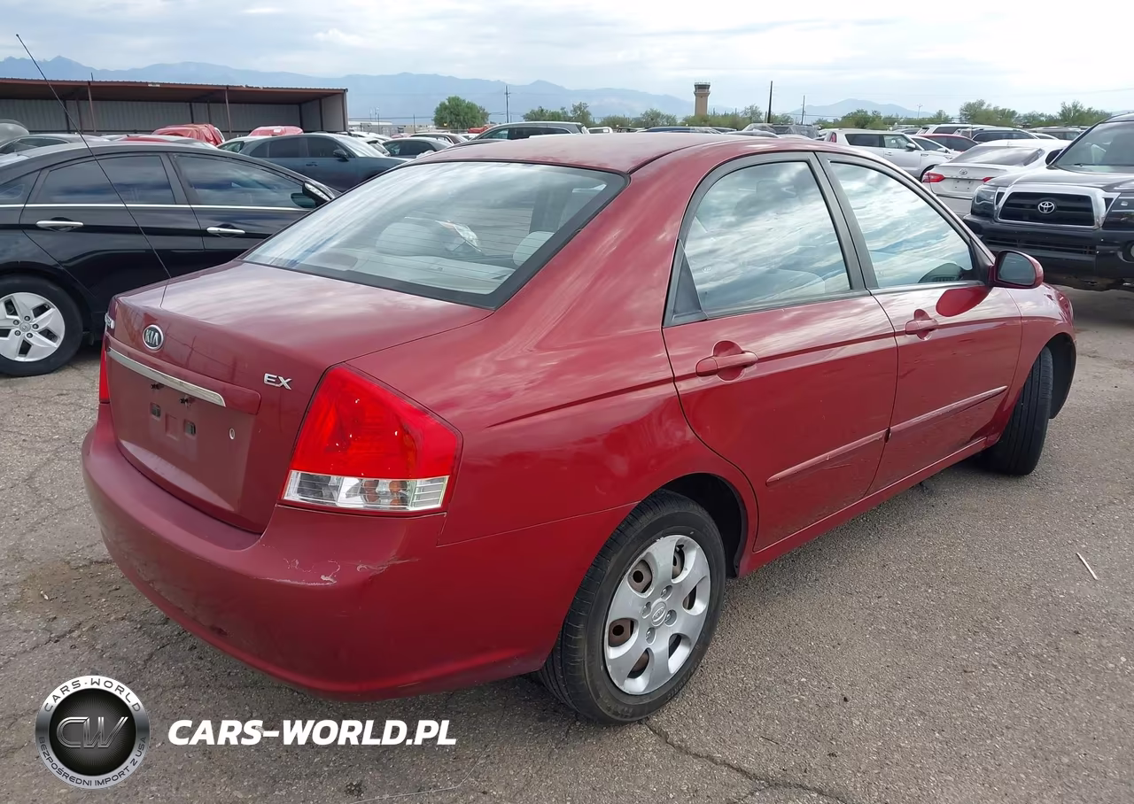 2009 Kia Spectra Ex VIN:KNAFE222195641998 - 4