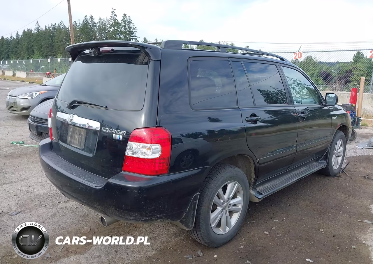 2007 Toyota Highlander Hybrid V6 VIN:JTEEW21A970049503 - 4