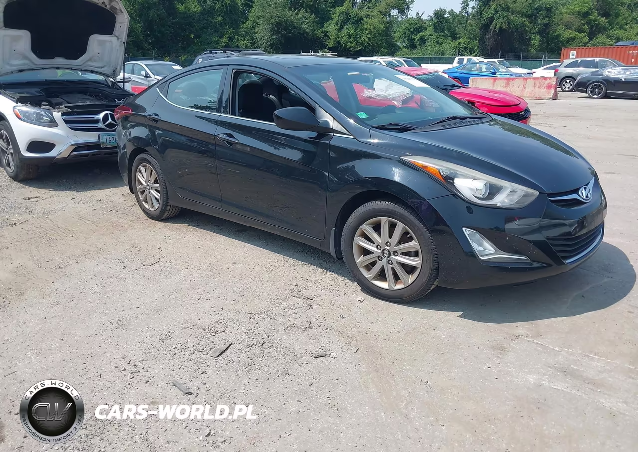 2015 Hyundai Elantra Se VIN:5NPDH4AE0FH571656 - 1
