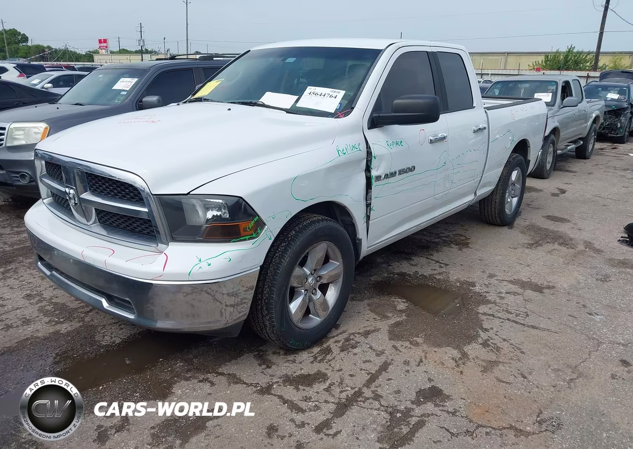 2012 Ram 1500 Slt VIN:1C6RD6GP3CS156342 - 2