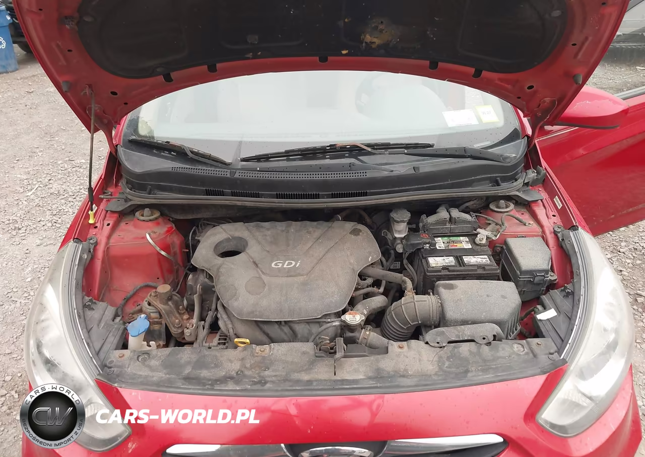2012 Hyundai Accent Gls VIN:KMHCT4AE5CU195351 - 10