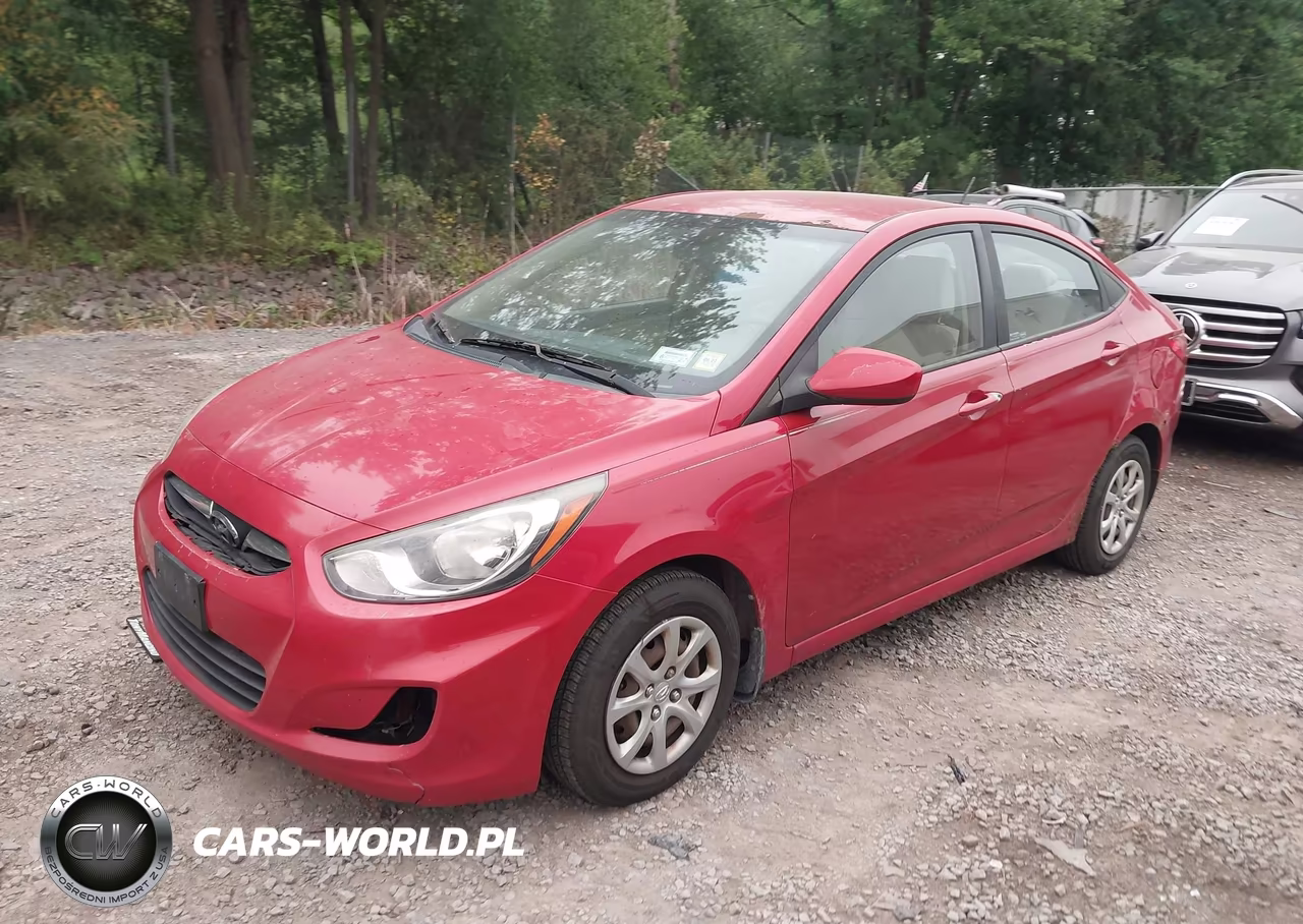 2012 Hyundai Accent Gls VIN:KMHCT4AE5CU195351 - 2