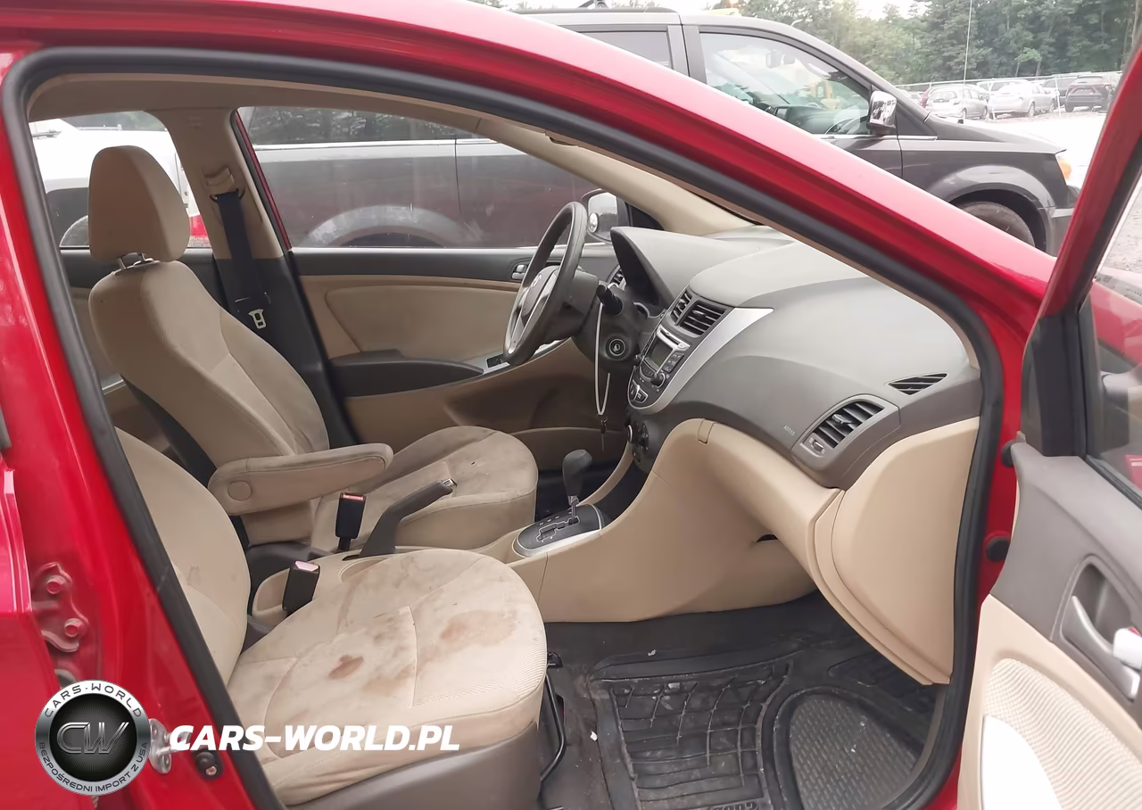 2012 Hyundai Accent Gls VIN:KMHCT4AE5CU195351 - 5