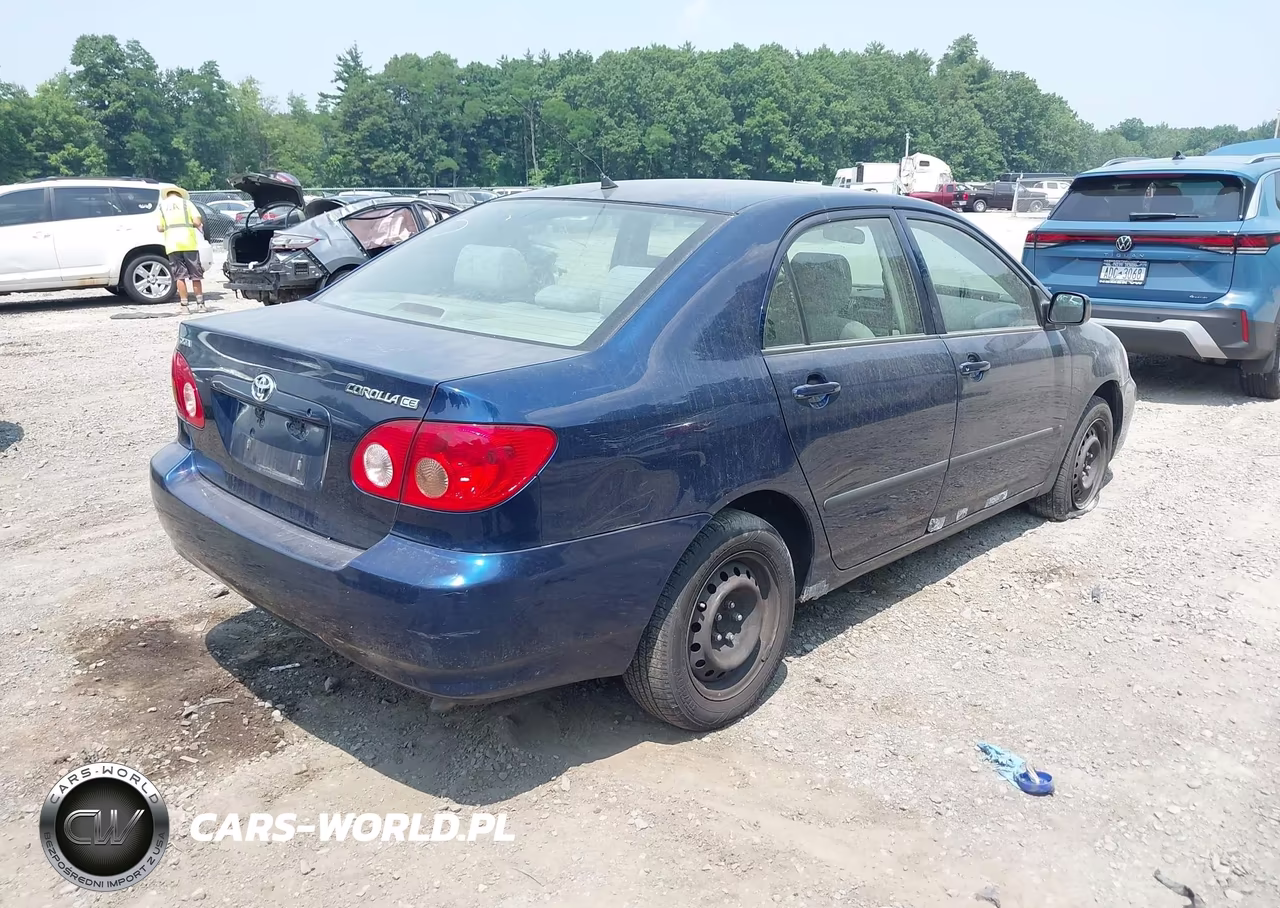2007 Toyota Corolla Ce VIN:JTDBR32E170105925 - 4