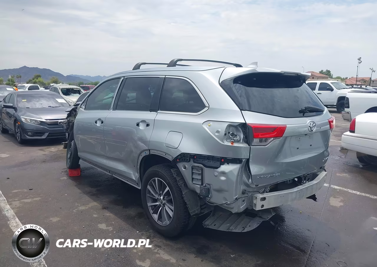 2019 Toyota Highlander Xle VIN:5TDJZRFH5KS981499 - 3