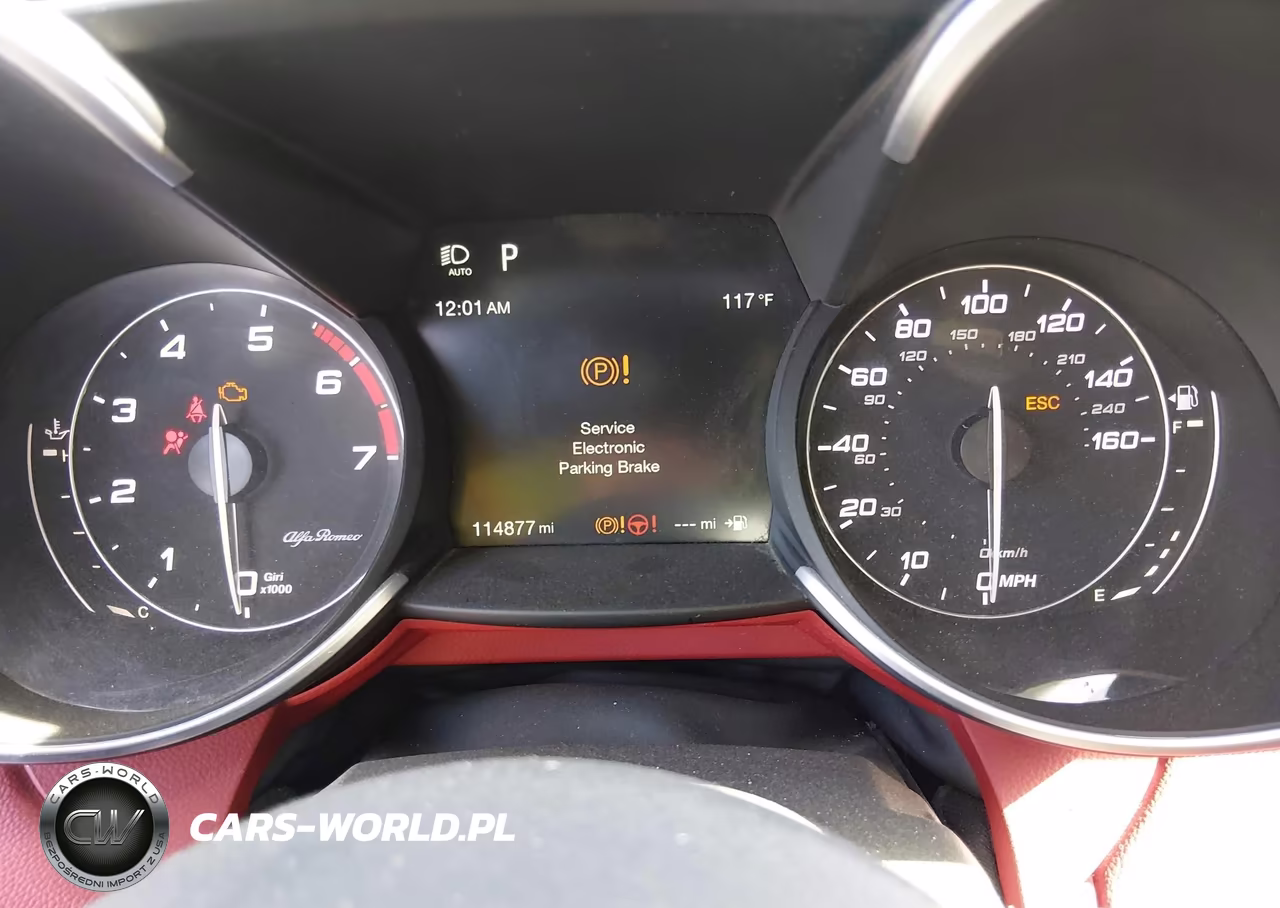 2017 Alfa Romeo Giulia Ti Rwd VIN:ZARFAECNXH7549922 - 7