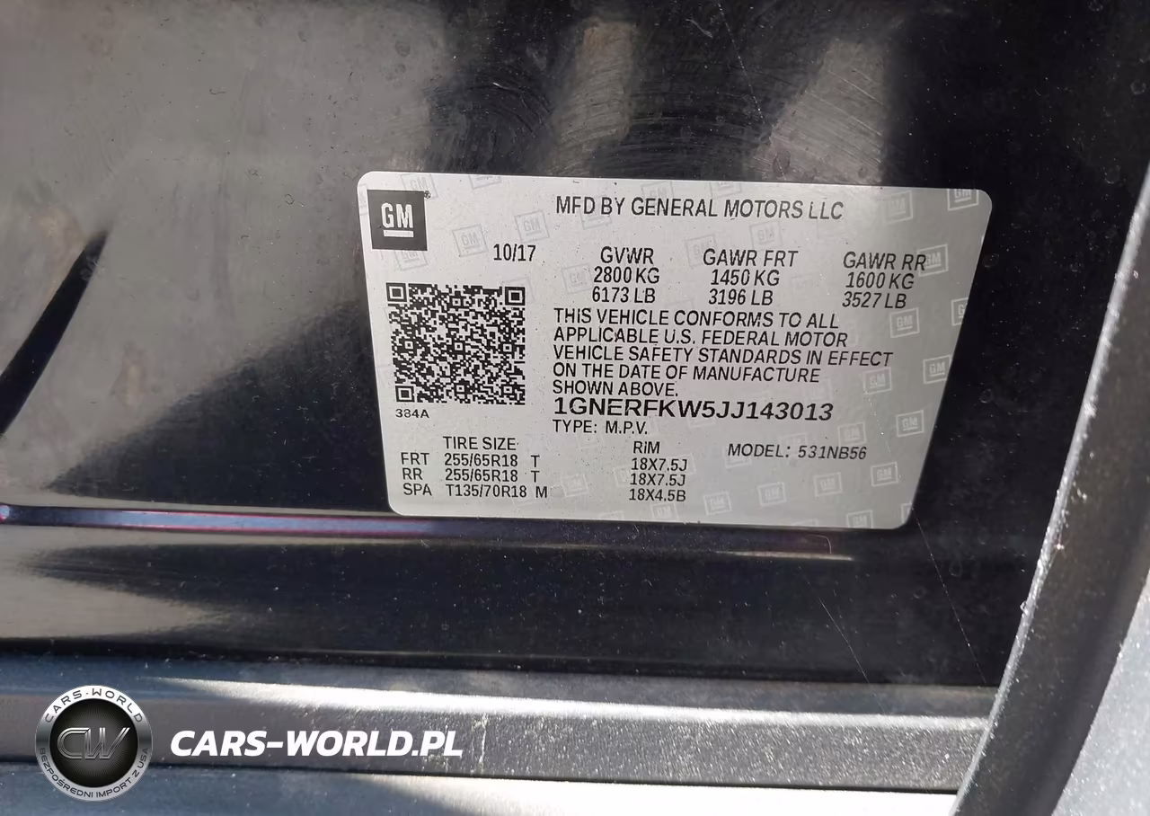 2018 Chevrolet Traverse Ls VIN:1GNERFKW5JJ143013 - 9