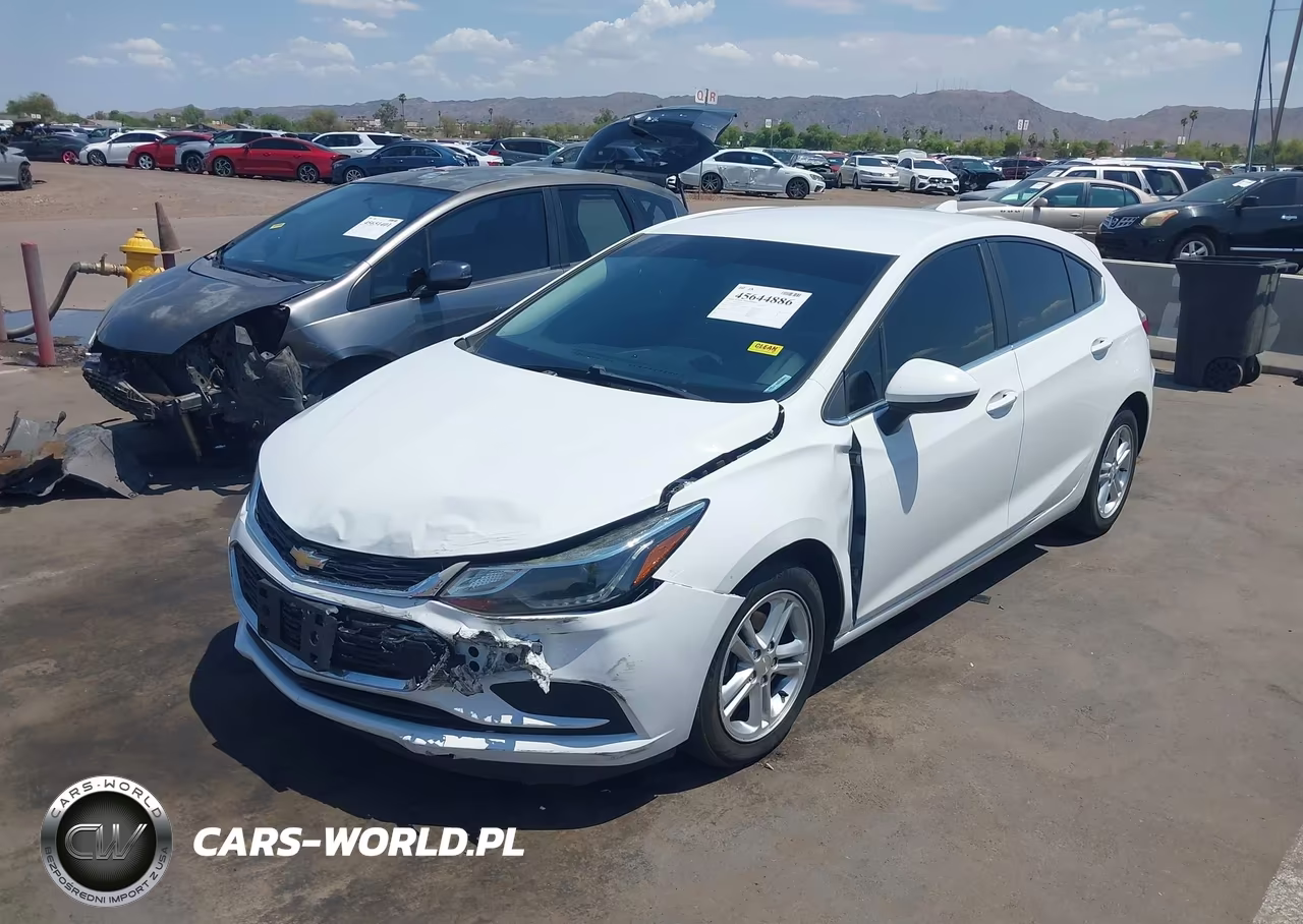 2017 Chevrolet Cruze Lt Auto VIN:3G1BE6SM9HS567222 - 2