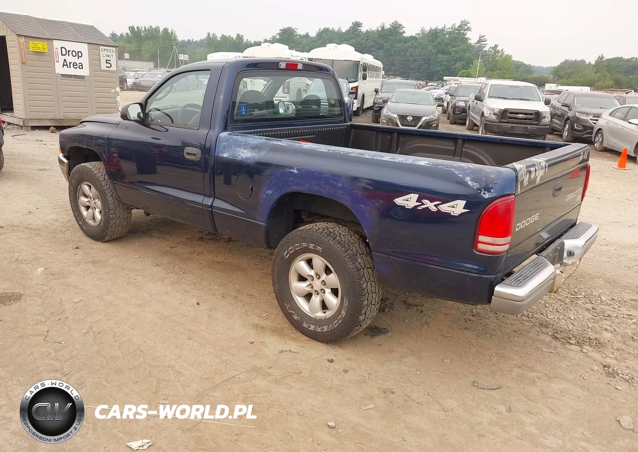 2004 Dodge Dakota Slt VIN:1D7GG46K44S709086 - 3