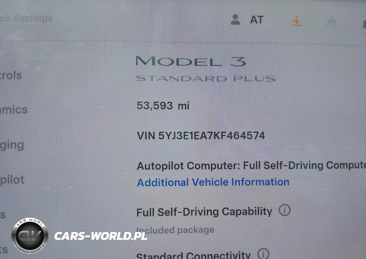 2019 Tesla Model 3 Long Range-Mid Range-Standard Range-Standard Range Plus VIN:5YJ3E1EA7KF464574 - 14