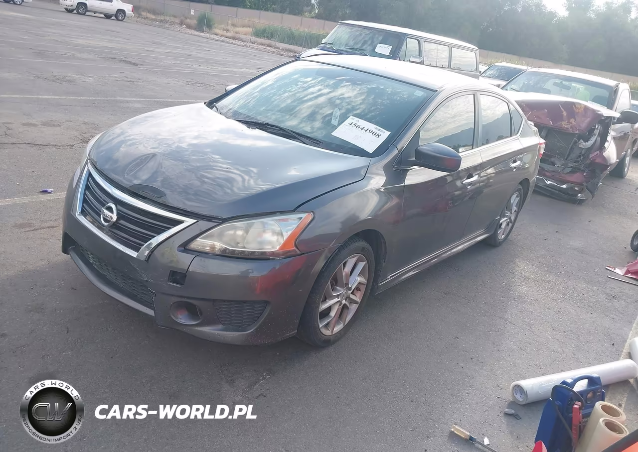 2013 Nissan Sentra Sr VIN:3N1AB7AP9DL563532 - 2