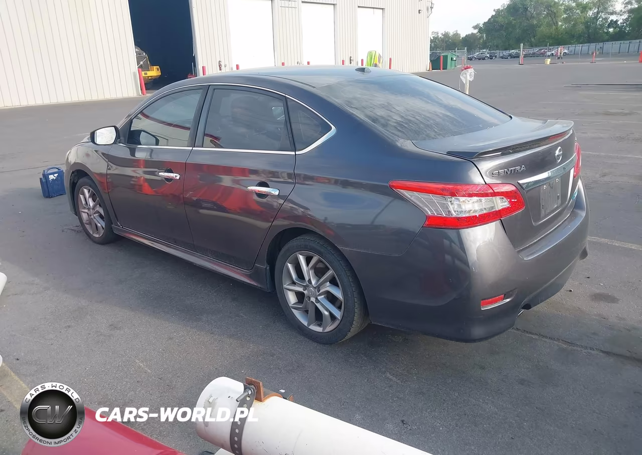 2013 Nissan Sentra Sr VIN:3N1AB7AP9DL563532 - 3