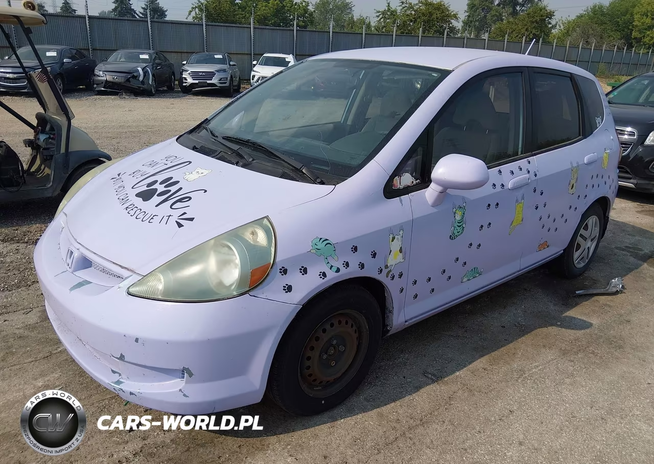2007 Honda Fit VIN:JHMGD38477S045073 - 2