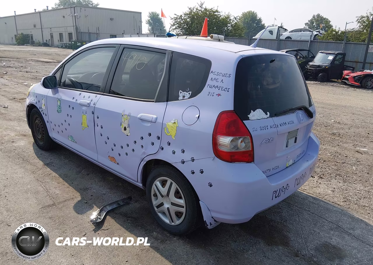 2007 Honda Fit VIN:JHMGD38477S045073 - 3