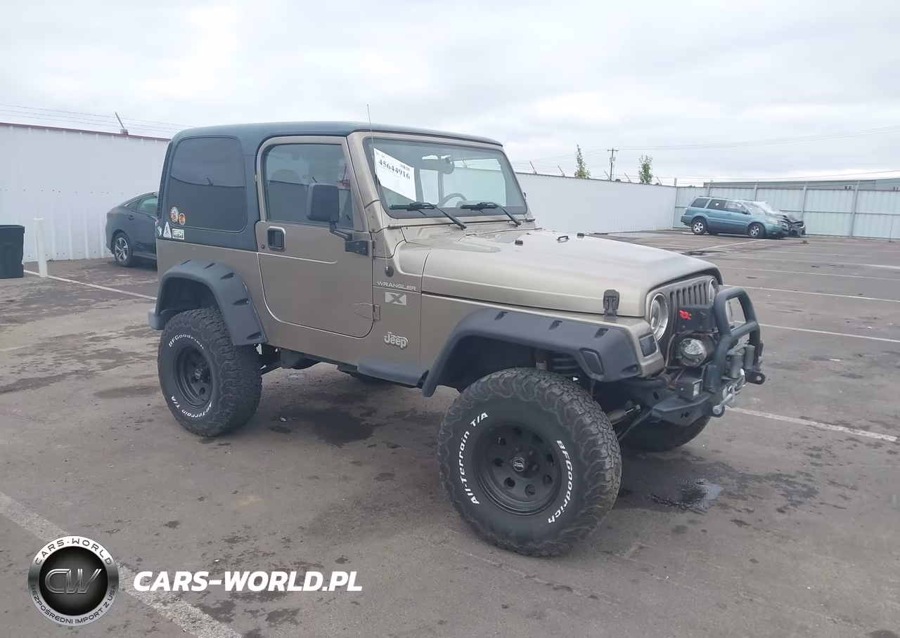 2002 Jeep Wrangler X