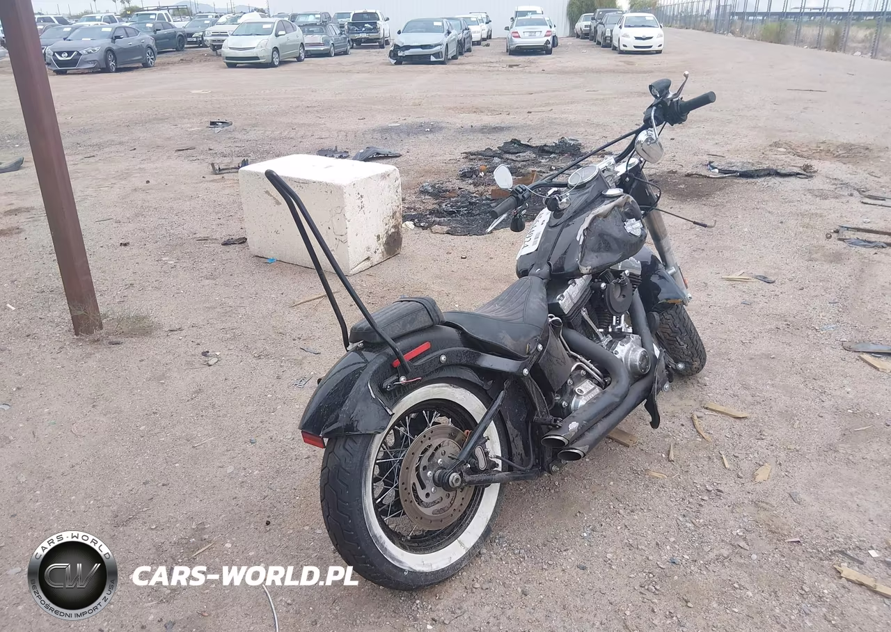 2014 Harley-Davidson Fls Softail Slim VIN:1HD1JRV13EB053695 - 3