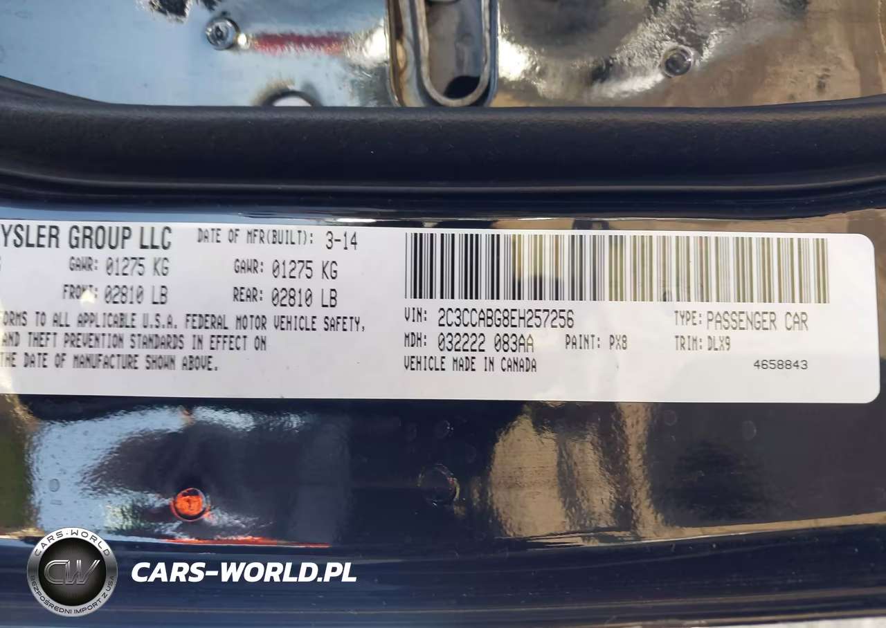 2014 Chrysler 300 300S VIN:2C3CCABG8EH257256 - 9