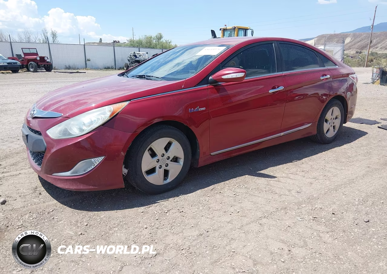 2011 Hyundai Sonata Hybrid VIN:KMHEC4A49BA003204 - 2