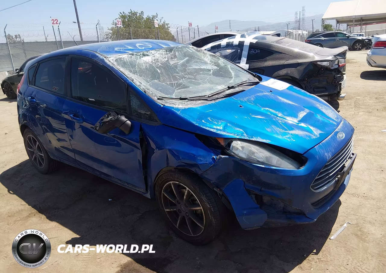 2018 Ford Fiesta Se VIN:3FADP4EJ9JM104674 - 1