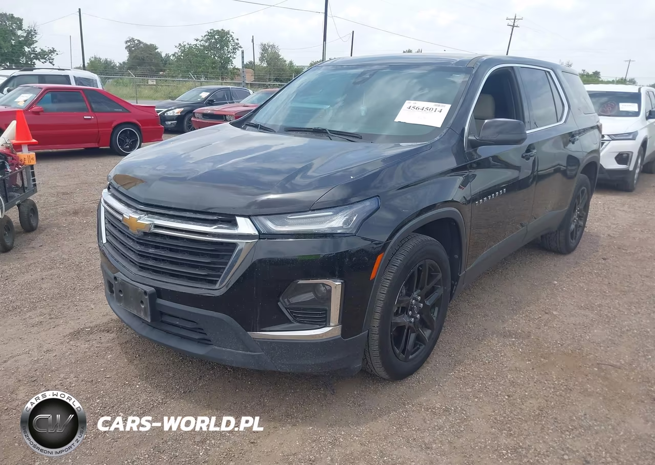2022 Chevrolet Traverse Fwd Ls VIN:1GNERFKW6NJ136996 - 2
