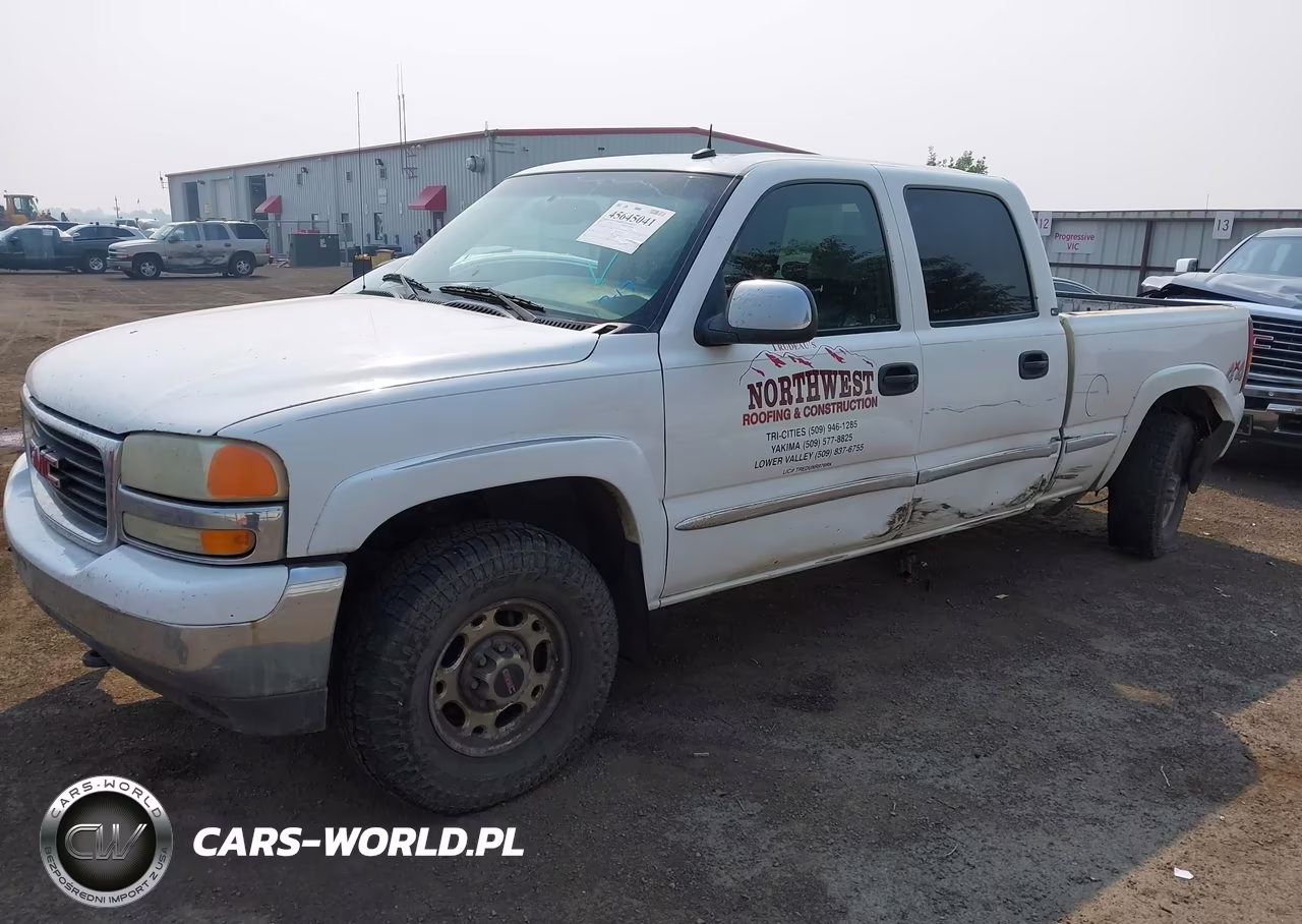 2002 GMC Sierra 1500Hd Sle VIN:1GTGK13U72F234634 - 2