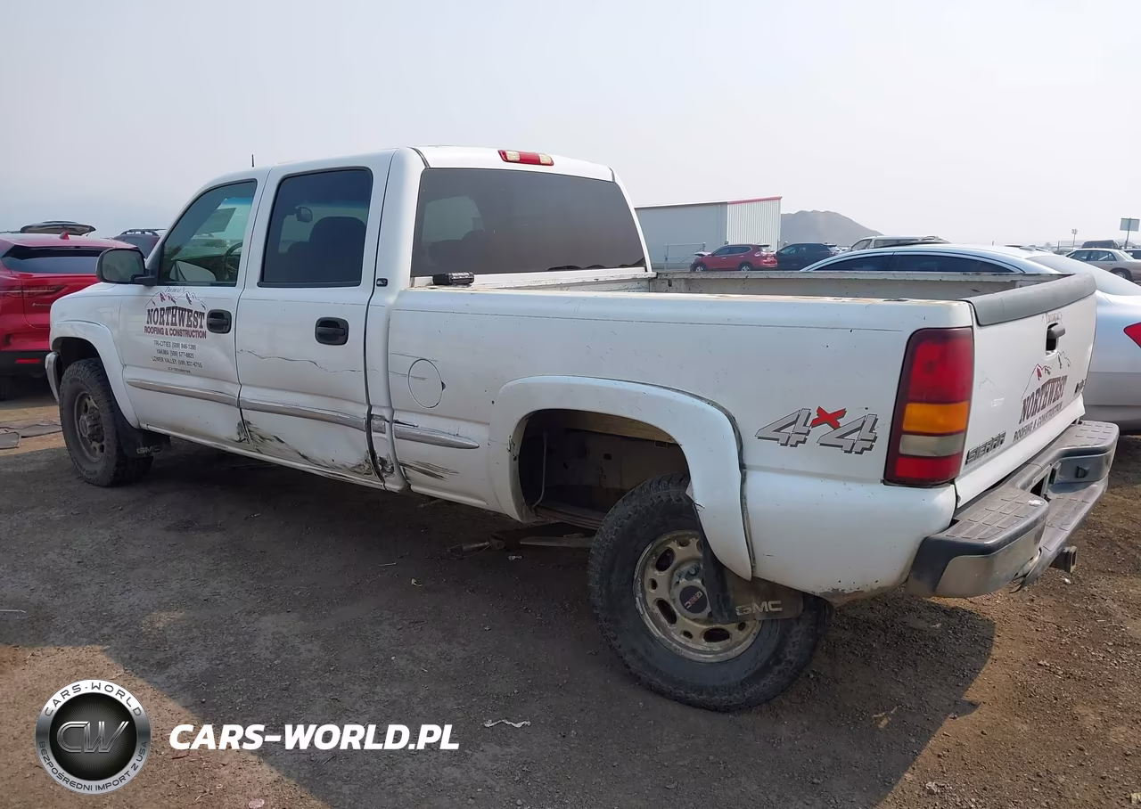 2002 GMC Sierra 1500Hd Sle VIN:1GTGK13U72F234634 - 3