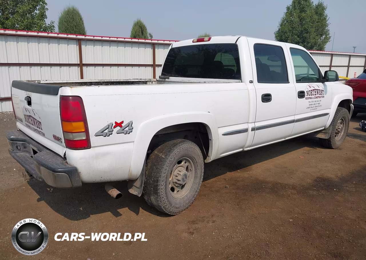 2002 GMC Sierra 1500Hd Sle VIN:1GTGK13U72F234634 - 4