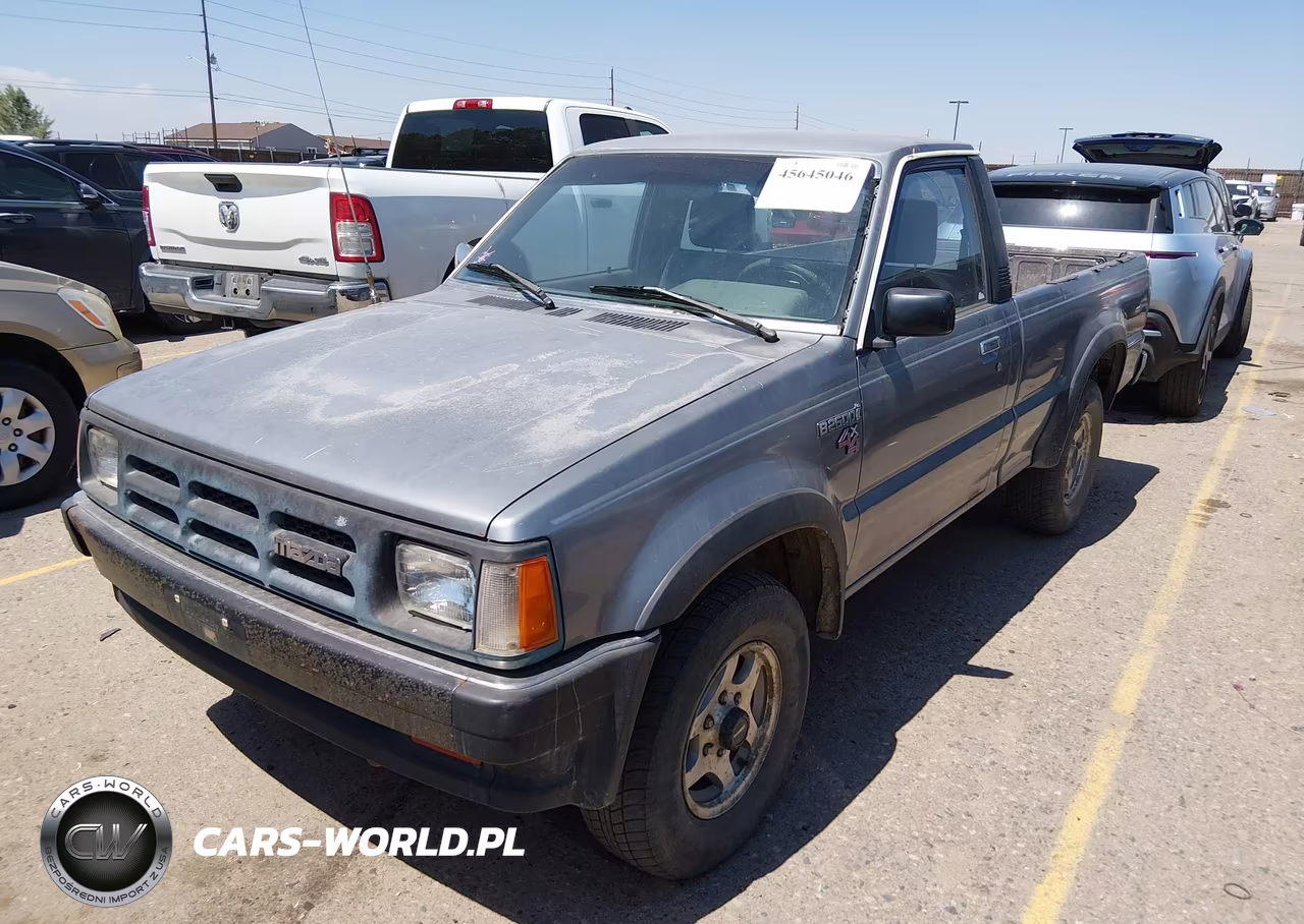 1991 Mazda B2600 Short Body VIN:JM2UF4146M0145246 - 2