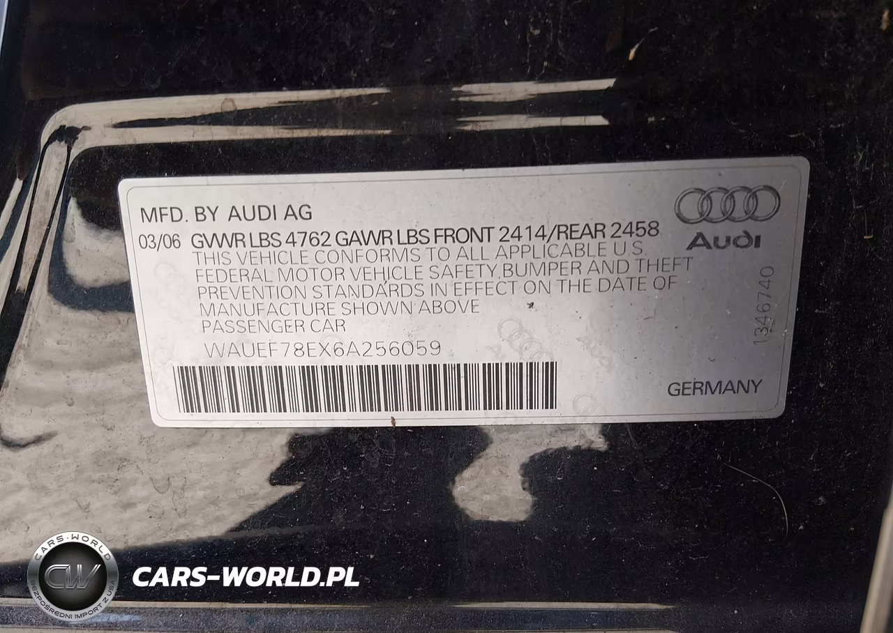 2006 Audi A4 2.0T VIN:WAUEF78EX6A256059 - 9