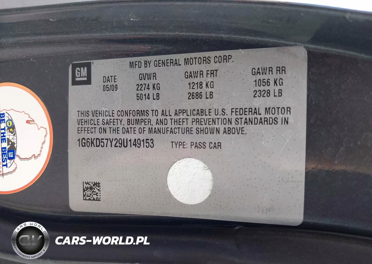 2009 Cadillac Dts 1Sc VIN:1G6KD57Y29U149153 - 9