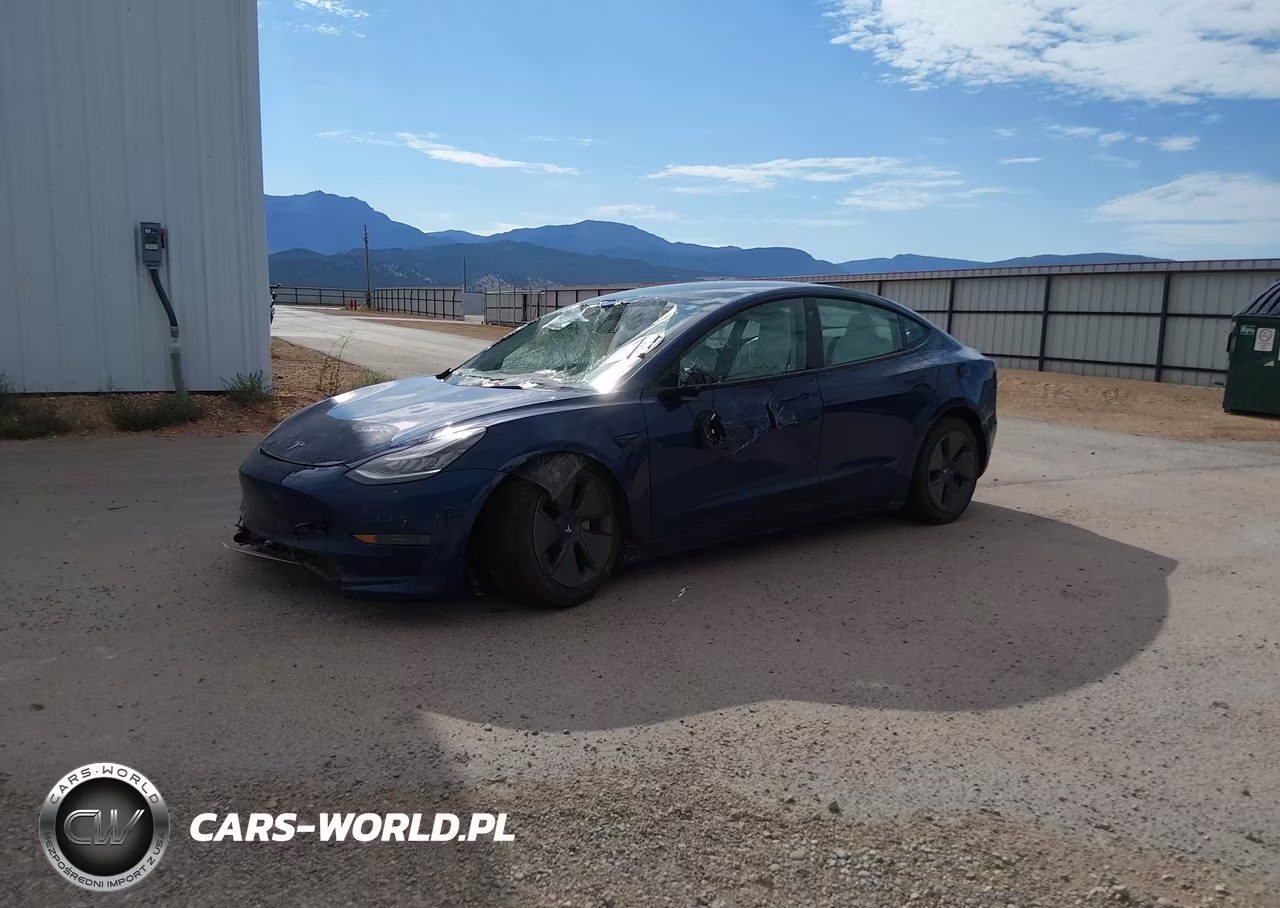 2022 Tesla Model 3 Long Range Dual Motor All-Wheel Drive VIN:5YJ3E1EB4NF244418 - 2