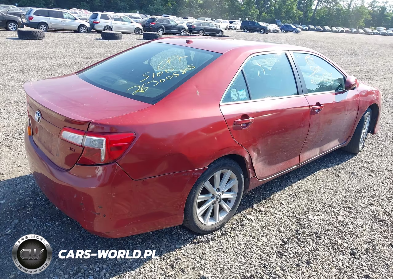 2012 Toyota Camry Se Limited Edition VIN:4T1BF1FK1CU628051 - 4