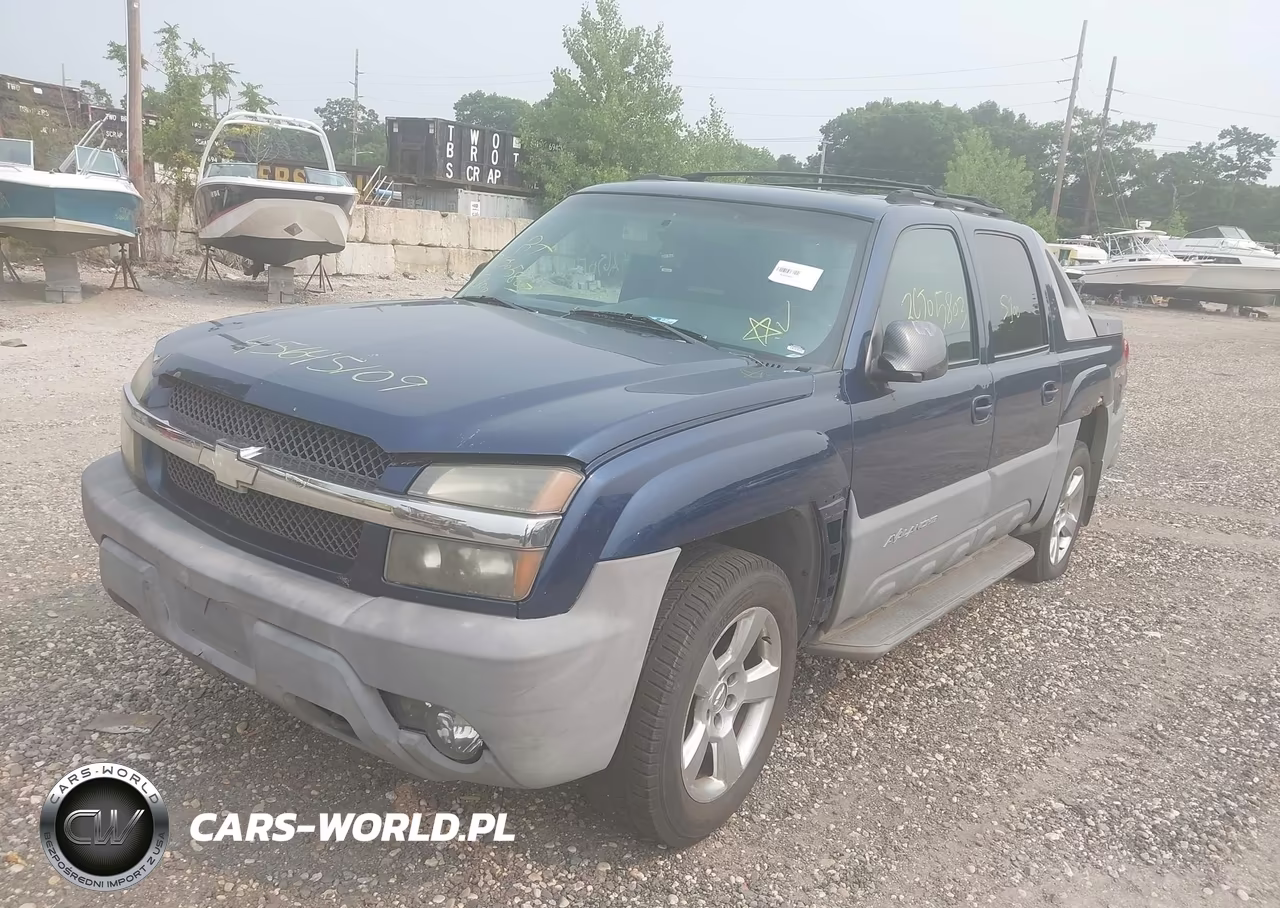 2002 Chevrolet Avalanche 1500 VIN:3GNEK13T52G133564 - 2
