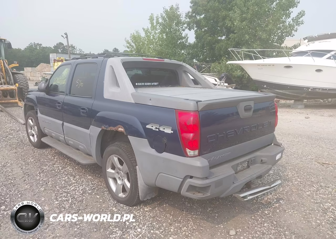 2002 Chevrolet Avalanche 1500 VIN:3GNEK13T52G133564 - 3