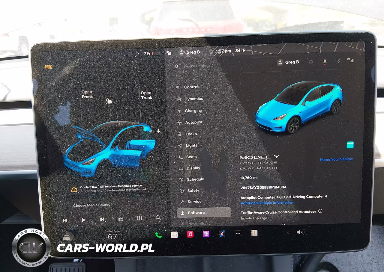 2024 Tesla Model Y Long Range Dual Motor All-Wheel Drive VIN:7SAYGDEE8RF194384 - 19