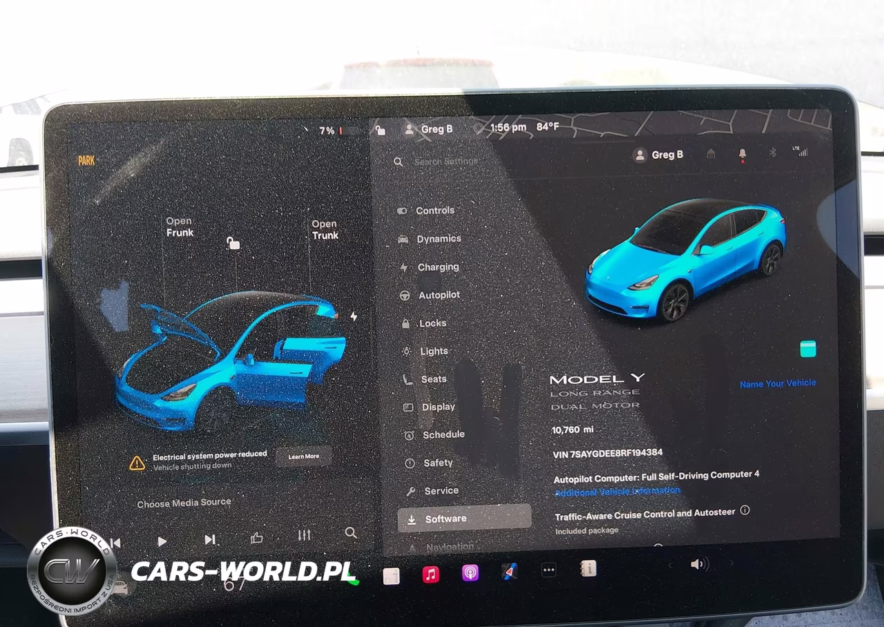 2024 Tesla Model Y Long Range Dual Motor All-Wheel Drive VIN:7SAYGDEE8RF194384 - 7