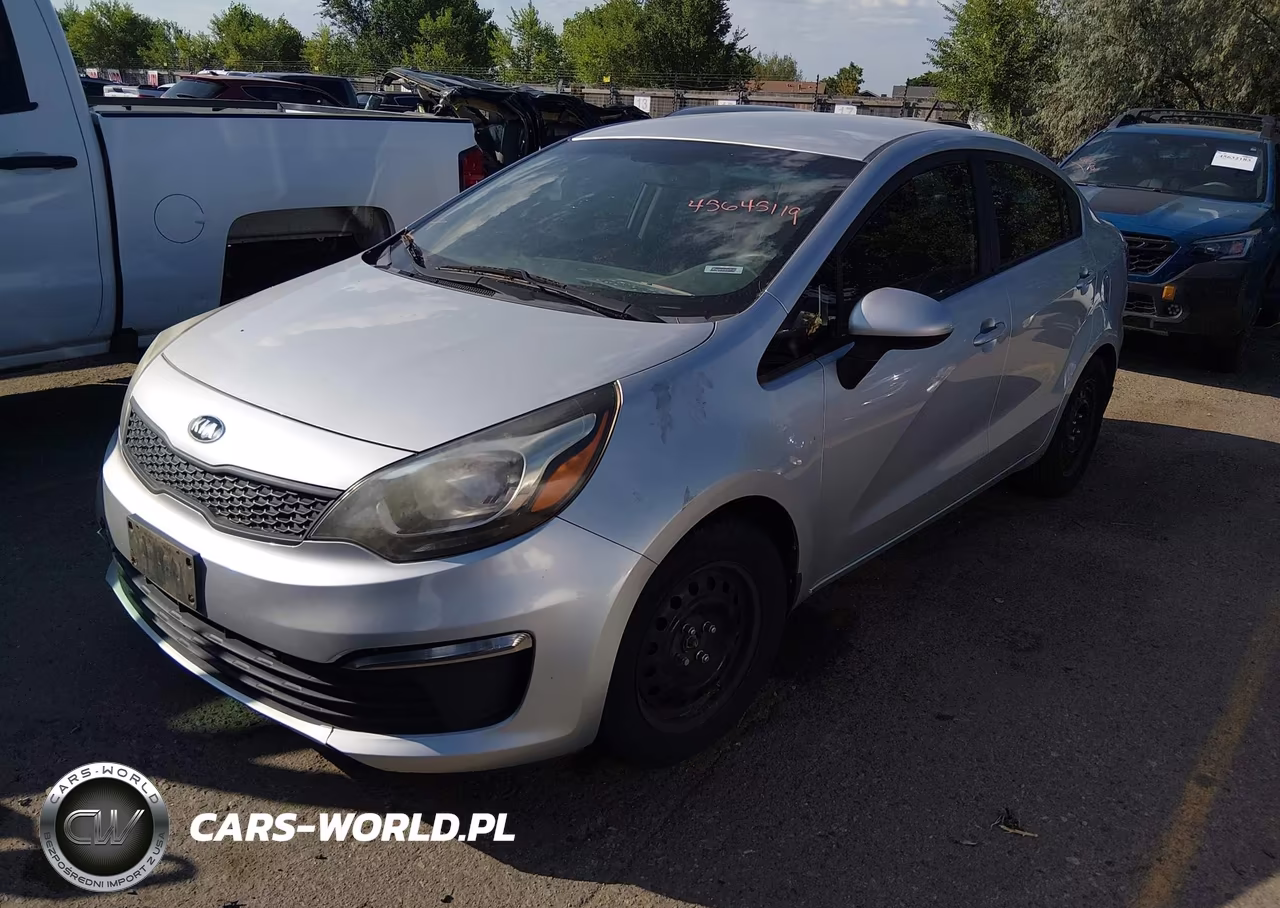 2017 Kia Rio Lx VIN:KNADM4A39H6011221 - 2