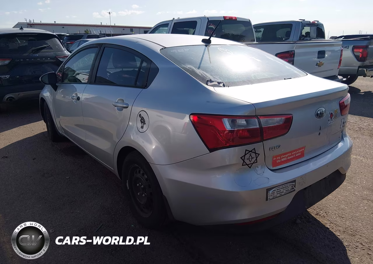 2017 Kia Rio Lx VIN:KNADM4A39H6011221 - 3