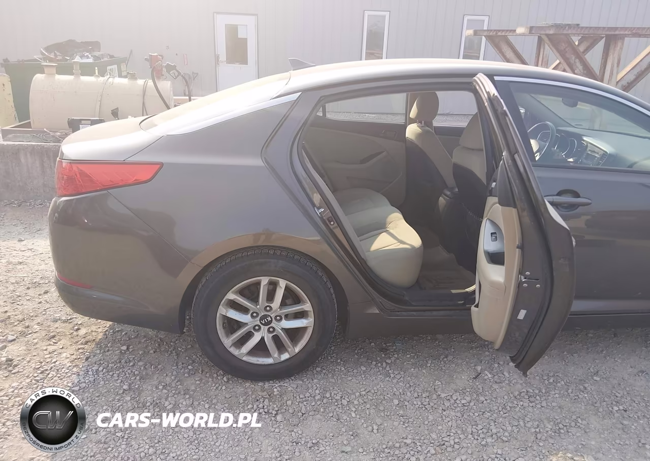 2011 Kia Optima Lx VIN:KNAGM4A76B5121074 - 8