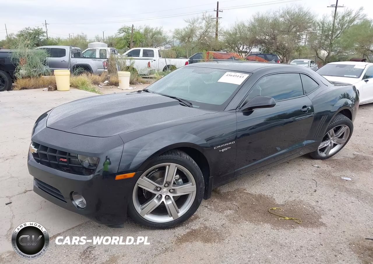 2012 Chevrolet Camaro 2Lt VIN:2G1FC1E37C9139541 - 2