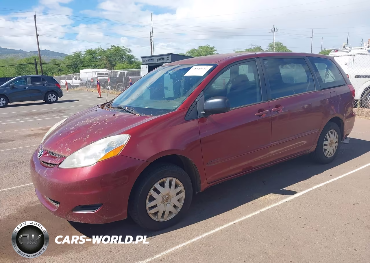 2007 Toyota Sienna Le VIN:5TDZK23C57S031013 - 2
