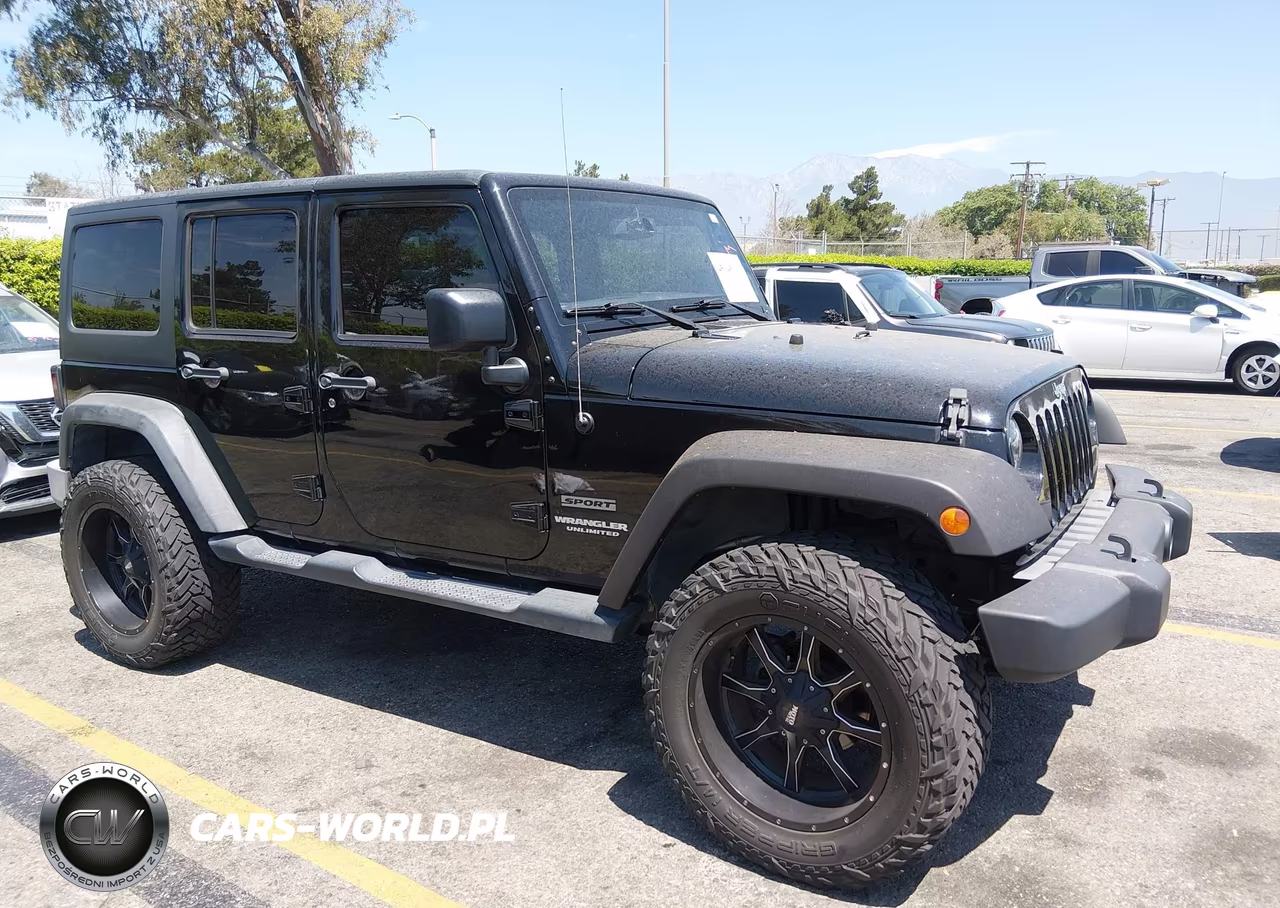 2017 Jeep Wrangler Unlimited Sport VIN:1C4BJWDG3HL642237 - 1