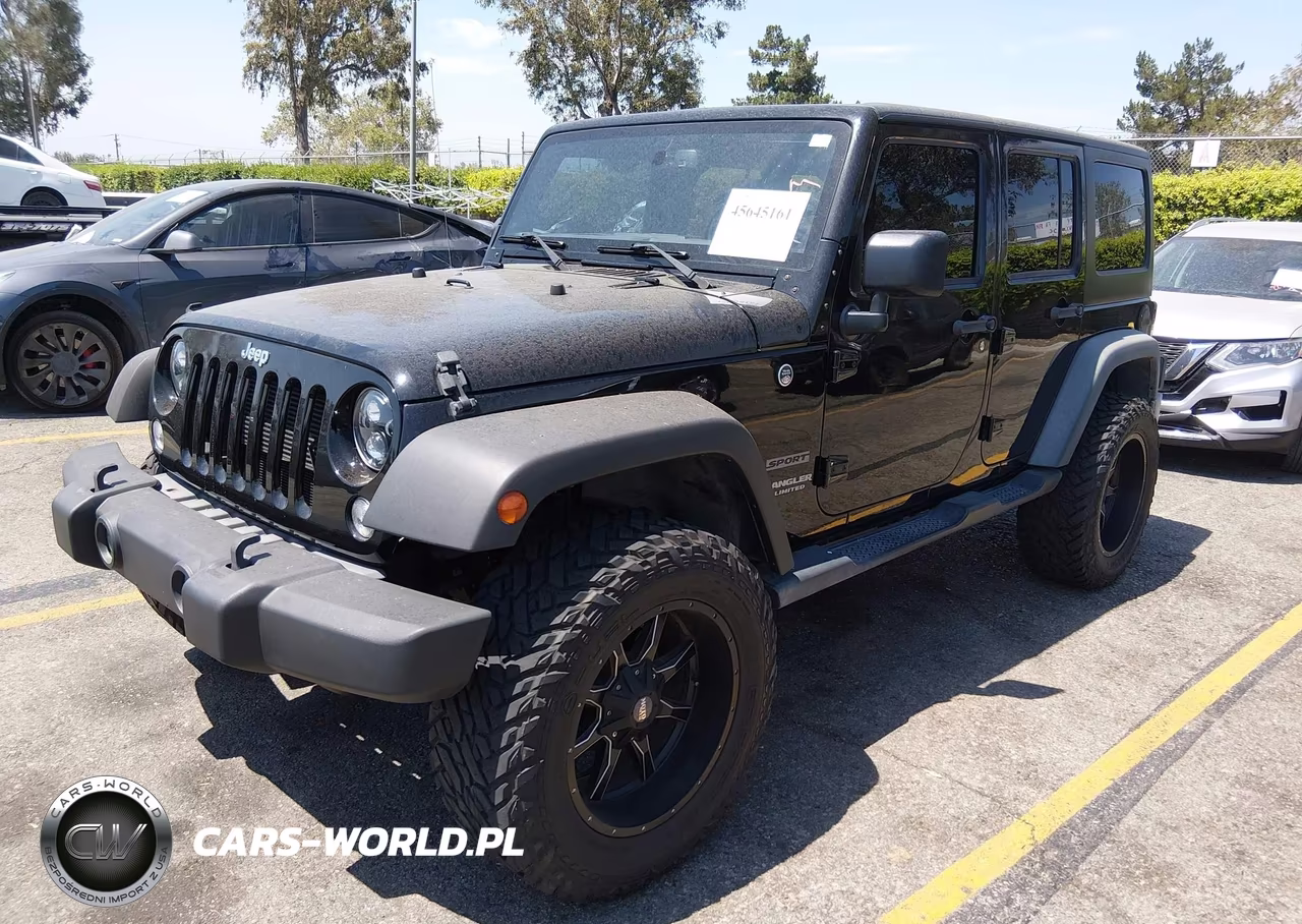 2017 Jeep Wrangler Unlimited Sport VIN:1C4BJWDG3HL642237 - 2