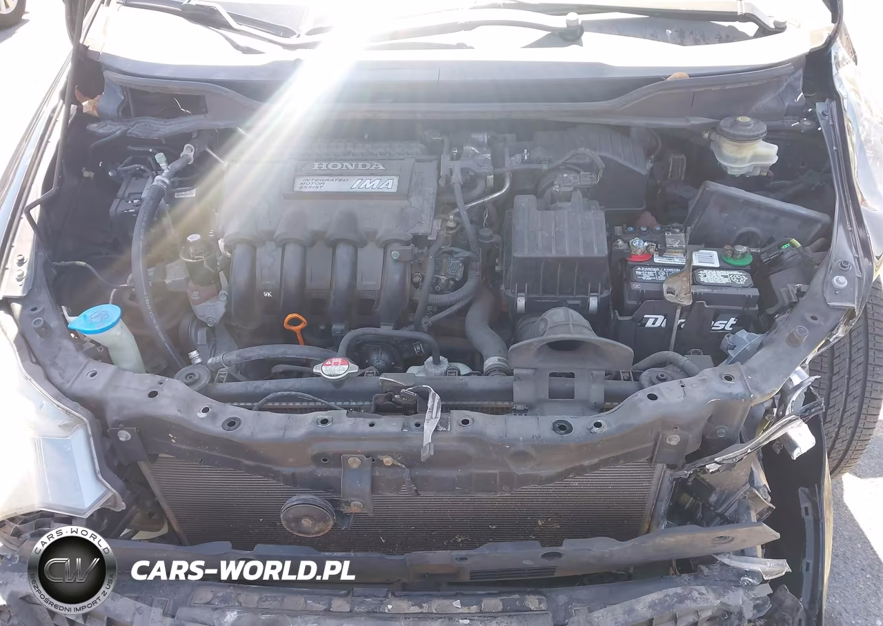 2010 Honda Insight Lx VIN:JHMZE2H56AS007253 - 10