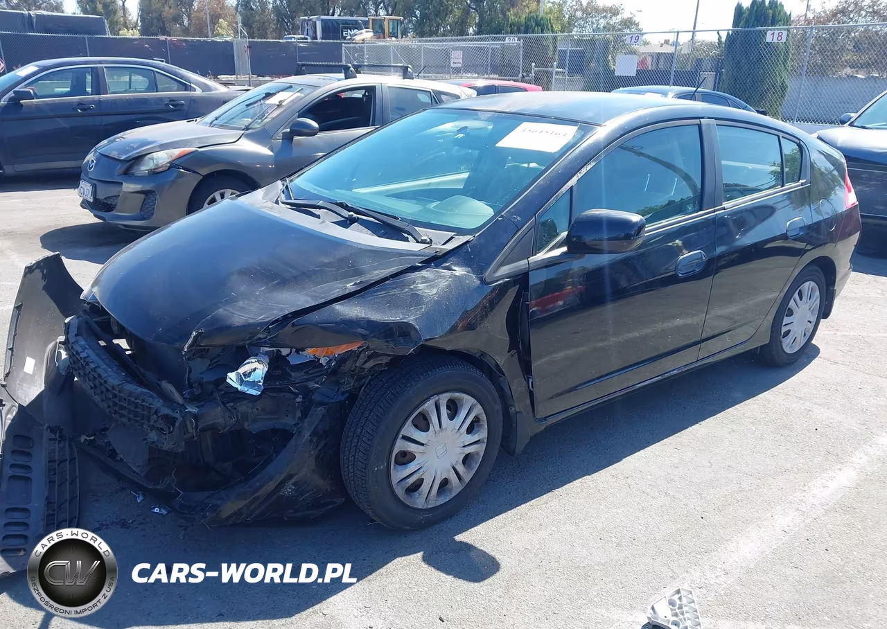 2010 Honda Insight Lx VIN:JHMZE2H56AS007253 - 2