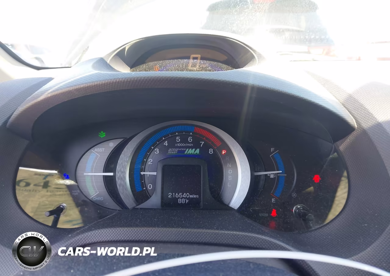 2010 Honda Insight Lx VIN:JHMZE2H56AS007253 - 7